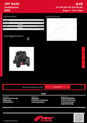 Motoare FPT Industrial N45 (147 kW)