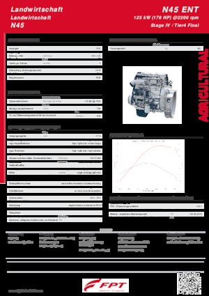 Motoare FPT Industrial N45 ENT (125 kW) 