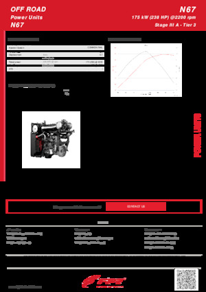 Motoare FPT Industrial N67 (175 kW)