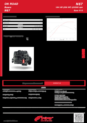 Motoare FPT Industrial N67 (184 kW)