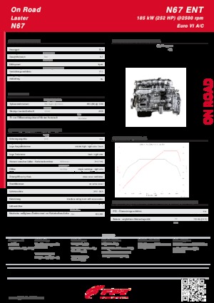 Motoare FPT Industrial N67 ENT (185 kW)