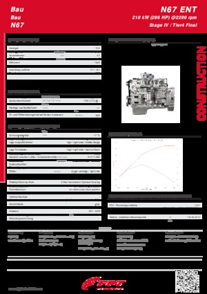 Motoare FPT Industrial N67 ENT (210 kW) 