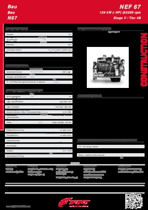 Motoare FPT Industrial N67 Stage V 