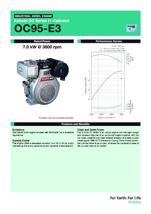 Motoare Kubota OC95-E3