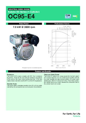 Motoare Kubota OC95-E4