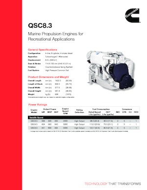 Motoare Cummins QSB8.3