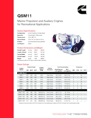 Motoare Cummins QSM 400 