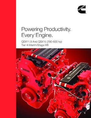 Motoare Cummins QSX15 550
