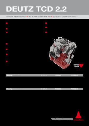 Motoare Deutz TCD 2.2 L3