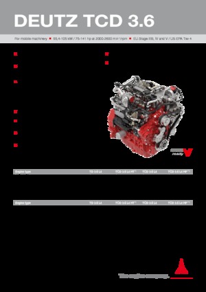 Motoare Deutz TD 3.6 L4