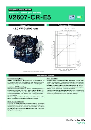 Motoare Kubota V2607-CR-E5