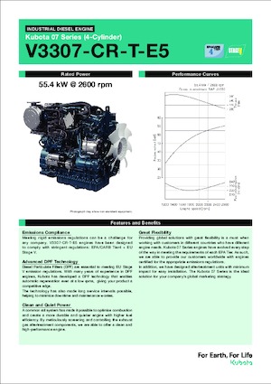 Motoare Kubota V3307-CR-T-E5