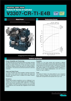 Motoare Kubota V3307-CR-TI-E4B