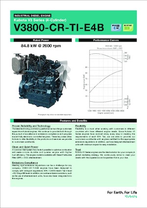 Motoare Kubota V3800-CR-TI-E4B