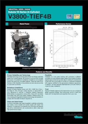 Motoare Kubota V3800-TIEF4B