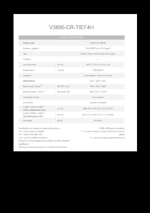 Motoare Kubota V3800-TIEF4H