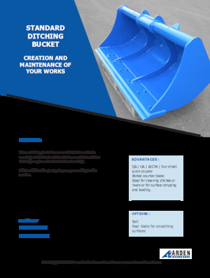 Cupe excavator Arden C10F22