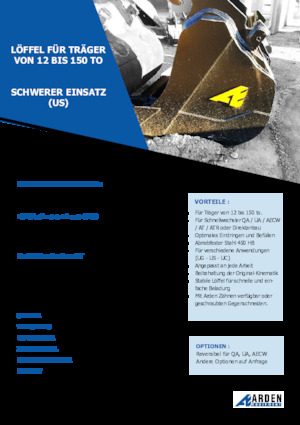 Cupe excavator Arden R30S31