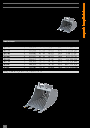 Cupe excavator Kinshofer SB06L-100