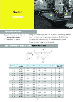 Cupe excavator Arden T25G45
