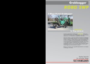 Excavatoare pentru utilizarea cimentului Schmelzer ROBO 2 WP 