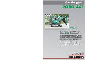 Excavatoare pentru utilizarea cimentului Schmelzer ROBO ASL 