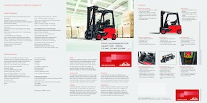 Stivuitoare frontale electrice Linde E20PL std.