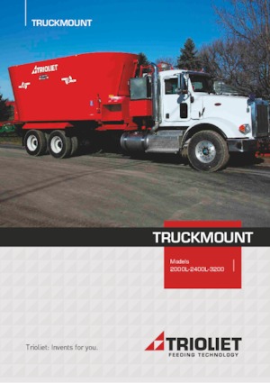 Mixere de alimentare Trioliet 2000L