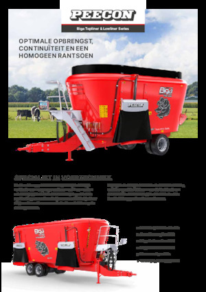 Mixere de alimentare Peecon Biga 30-197/230 Topliner Mammoet Future