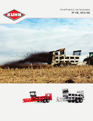 Mixere de alimentare Kuhn HP 150