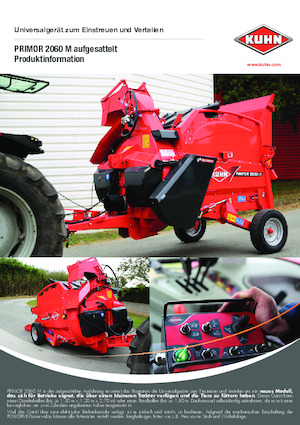 Mixere de alimentare Kuhn Primor 2060 M Semi-Mounted