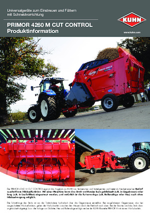 Mixere de alimentare Kuhn Primor 4260 M Cut Control