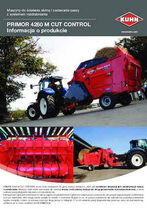 Mixere de alimentare Kuhn Primor 4260 M Cut Control