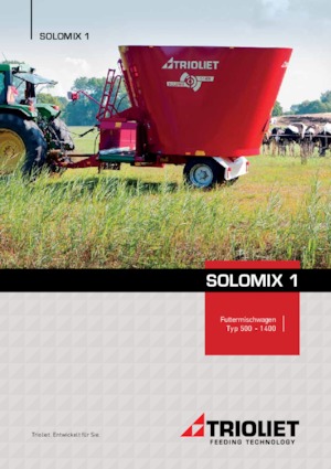 Mixere de alimentare Trioliet Solomix 1 700 ZK