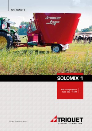 Mixere de alimentare Trioliet Solomix 1 700 ZK