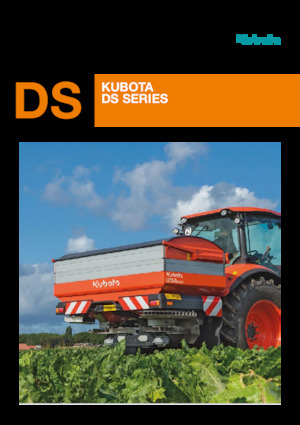 Distribuitoare de îngrășăminte Kubota DSX-W Geospread 3450 
