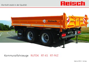 Trailere cu platformă Reisch RUTDK-135