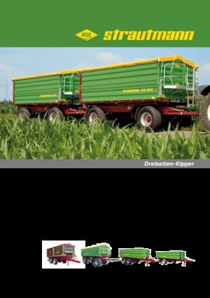 Trailere cu platformă Strautmann SEK 572