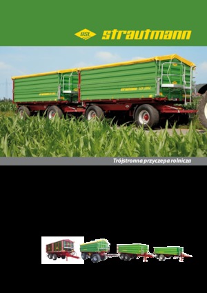 Trailere cu platformă Strautmann SEK 572