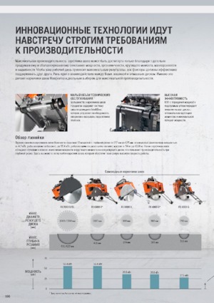 Fierăstraie pentru podea Husqvarna FS 410 D