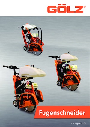Fierăstraie pentru podea Gölz FS 125 E