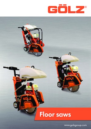 Fierăstraie pentru podea Gölz FS 125 E