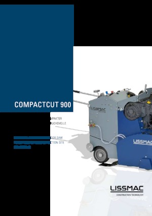 Fierăstraie pentru podea Lissmac Compactcut  900 D