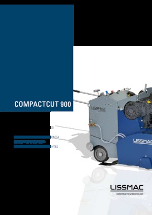 Fierăstraie pentru podea Lissmac Compactcut  900 D