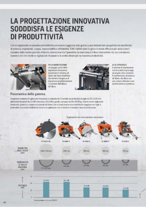 Fierăstraie pentru podea Husqvarna FS 513