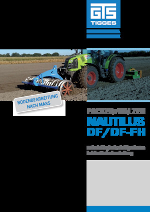 Tăvălugi pliabili (pentru nivelarea solului prelucrat) Tigges Nautilus 745 B