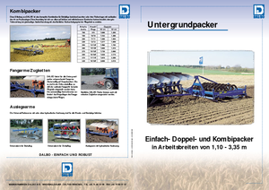 Tăvălugi pliabili (pentru nivelarea solului prelucrat) DAL-BO UP 3,15