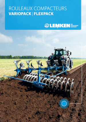 Tăvălugi pliabili (pentru nivelarea solului prelucrat) Lemken VarioPack WD 90