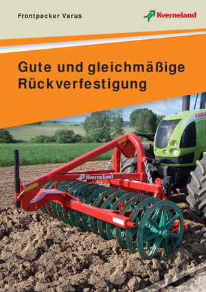 Tăvălugi pliabili (pentru nivelarea solului prelucrat) Kverneland Varus 300