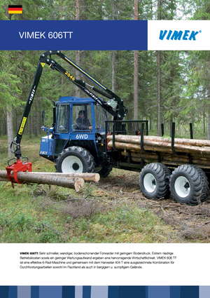 Transportoare Vimek 606 TT